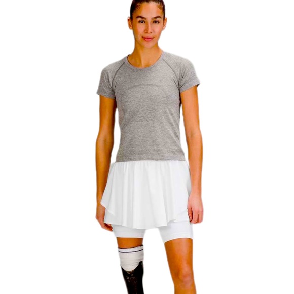 Lululemon Court Rival High Rise Skirt White Size 12 - Picture 4 of 9